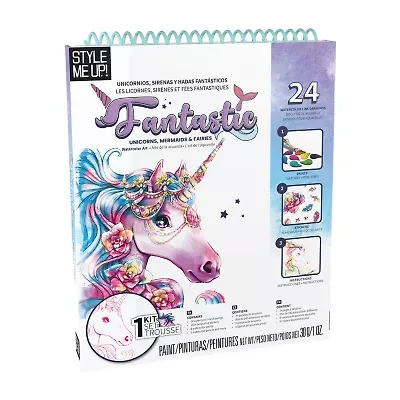 Style Me Up Watercolor Painting Kit 15-pc. Painting Kit