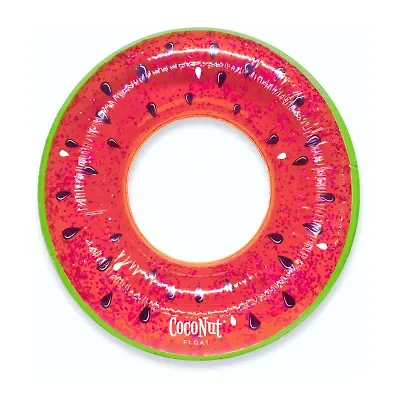 Coconut Float Juicy Watermelon Glitter Water Accessory Pool Float