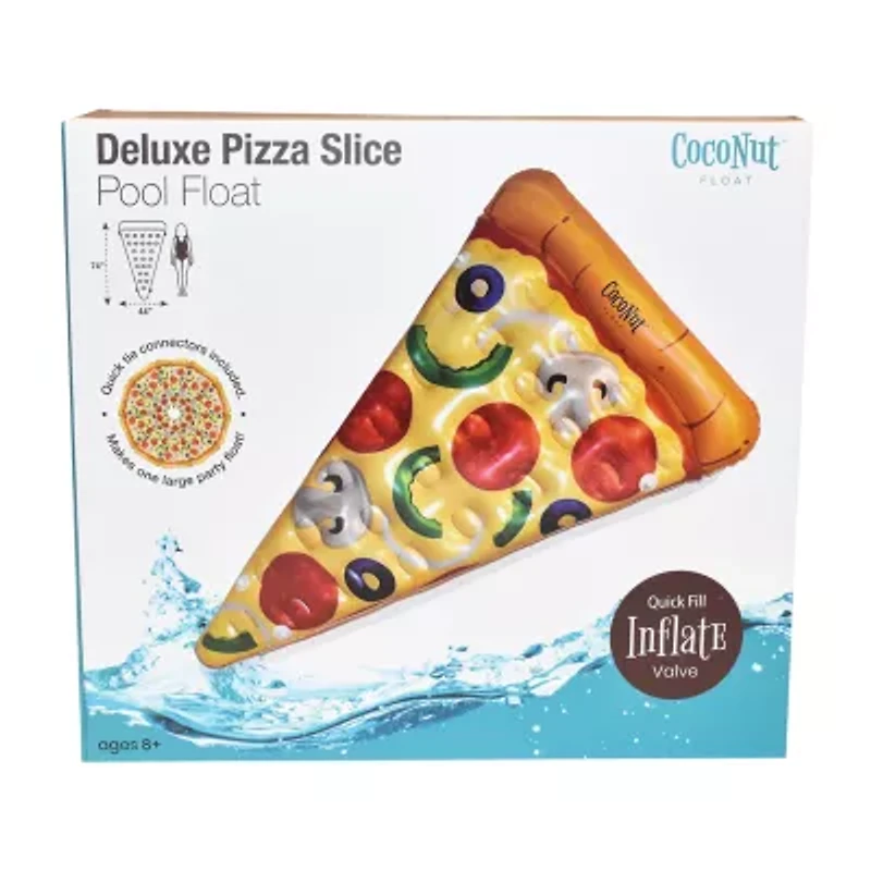 Coconut Float Pizza Slice Inflatable Pool