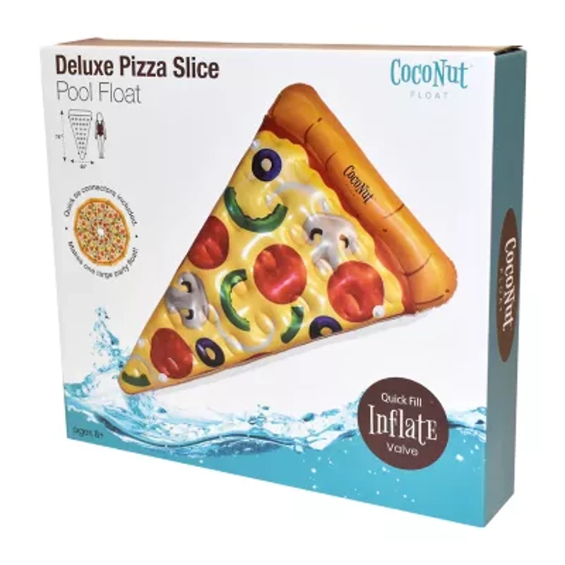 Coconut Float Pizza Slice Inflatable Pool