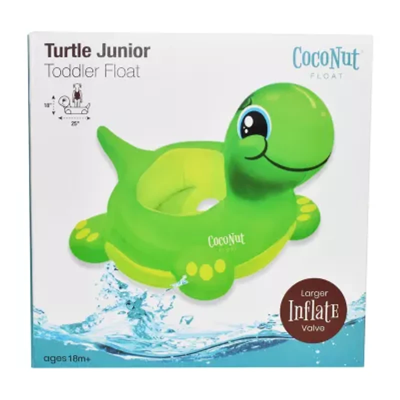 Coconut Float Turtle Junior Toddler Pool Float