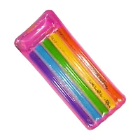 Coconut Float Glitter Rainbow Lounge Party Decoration Pool Float