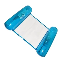 Coconut Float Blue Glitter Hammock Pool Lounger Pool Float