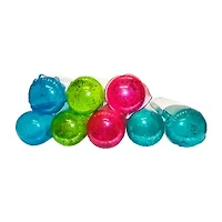 Coconut Float Aqua Glitter Hammock Pool Lounger Pool Float