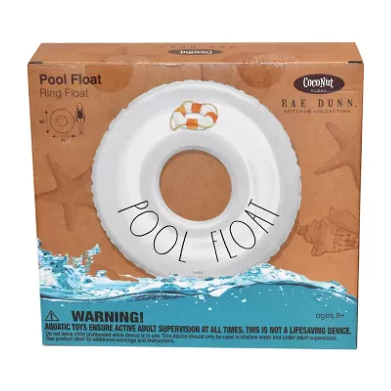 Rae Dunn Pool Ring Coconut Float Pool Float