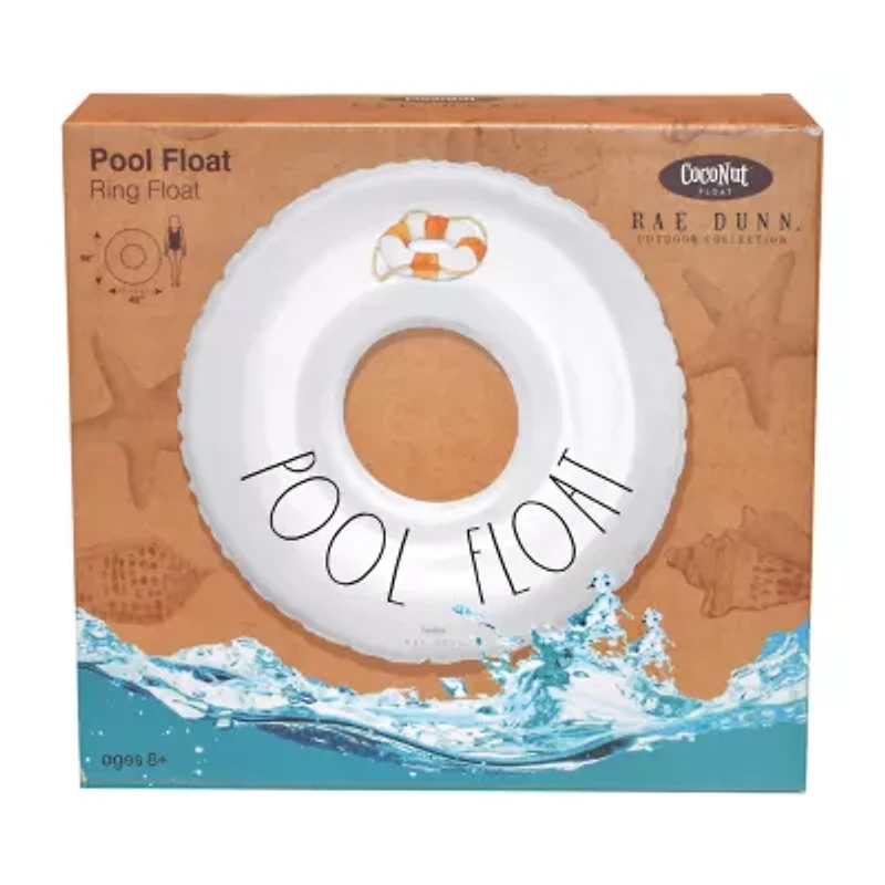 Rae Dunn Pool Ring Coconut Float Pool Float