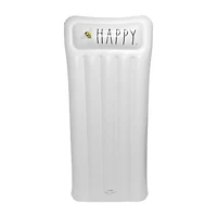 Rae Dunn Bee Happy Lounger Pool Float