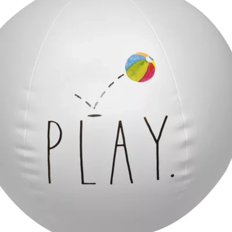 Rae Dunn Swim Kick Play Water Wings N Beach Ball Pool Float