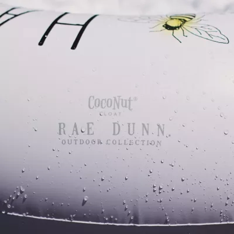 Rae Dunn Bee Happy Chair Lounger Pool Float