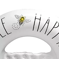 Rae Dunn Bee Happy Chair Lounger Pool Float