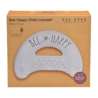 Rae Dunn Bee Happy Chair Lounger Pool Float