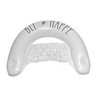 Rae Dunn Bee Happy Chair Lounger Pool Float