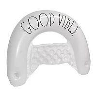 Rae Dunn Good Vibes Chair Lounger Pool Float