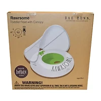 Rae Dunn Rawrsome Toddler Float With Canopy Pool Float