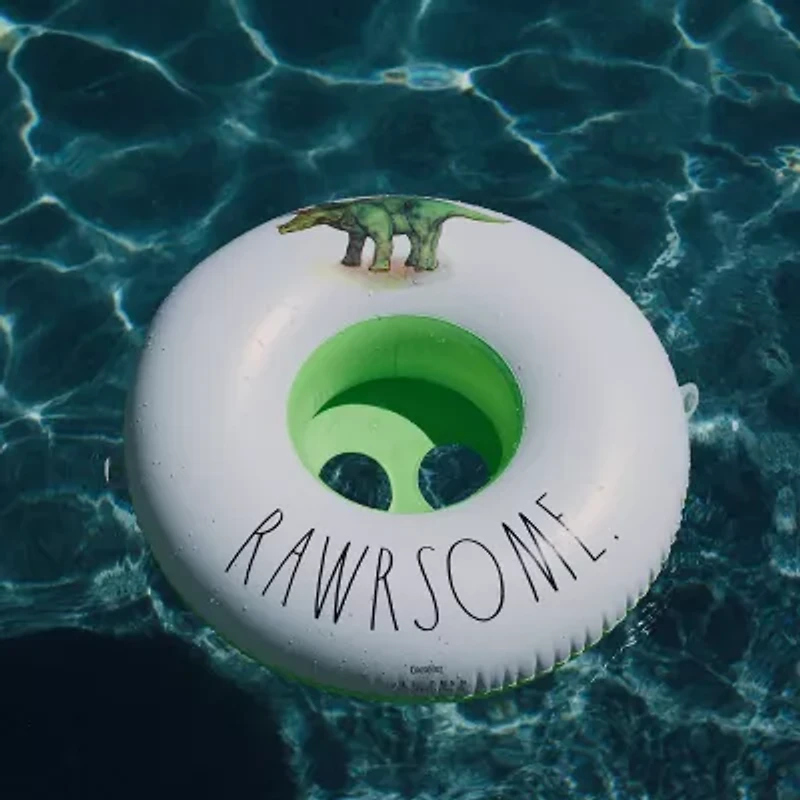 Rae Dunn Rawrsome Toddler Float With Canopy Pool Float