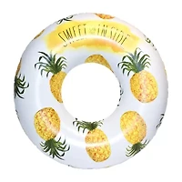 Rae Dunn Pineapple Inflatable Ring Float Pool Float