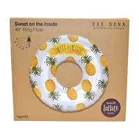 Rae Dunn Pineapple Inflatable Ring Float Pool Float