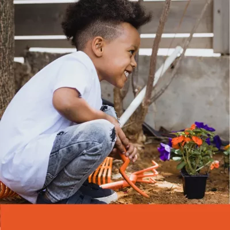 Black+Decker Gardening Hand Toolset For Kids 4-pc. Garden Toy