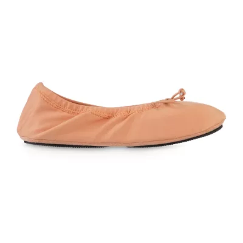Isotoner Womens Memory Foam Ballerina Slippers
