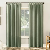 No 918 Jacob Tab Top Sheer Single Curtain Panel