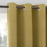 Sun Zero Duran Grommet Top Energy Saving 100% Blackout Single Curtain Panel