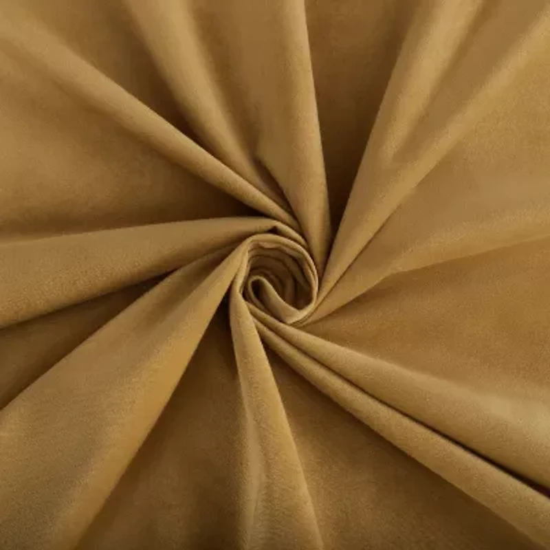 Sun Zero Amherst Velvet Thermal Extreme Back Tab Energy Saving 100% Blackout Single Curtain Panel