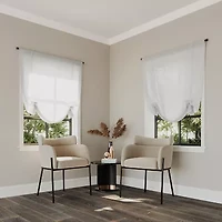 Archaeo Akari Sheer Rod Pocket Single Tie-Up Shade