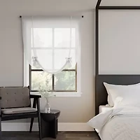 Archaeo Akari Sheer Rod Pocket Single Tie-Up Shade