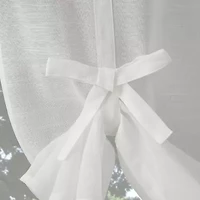 Archaeo Akari Sheer Rod Pocket Single Tie-Up Shade