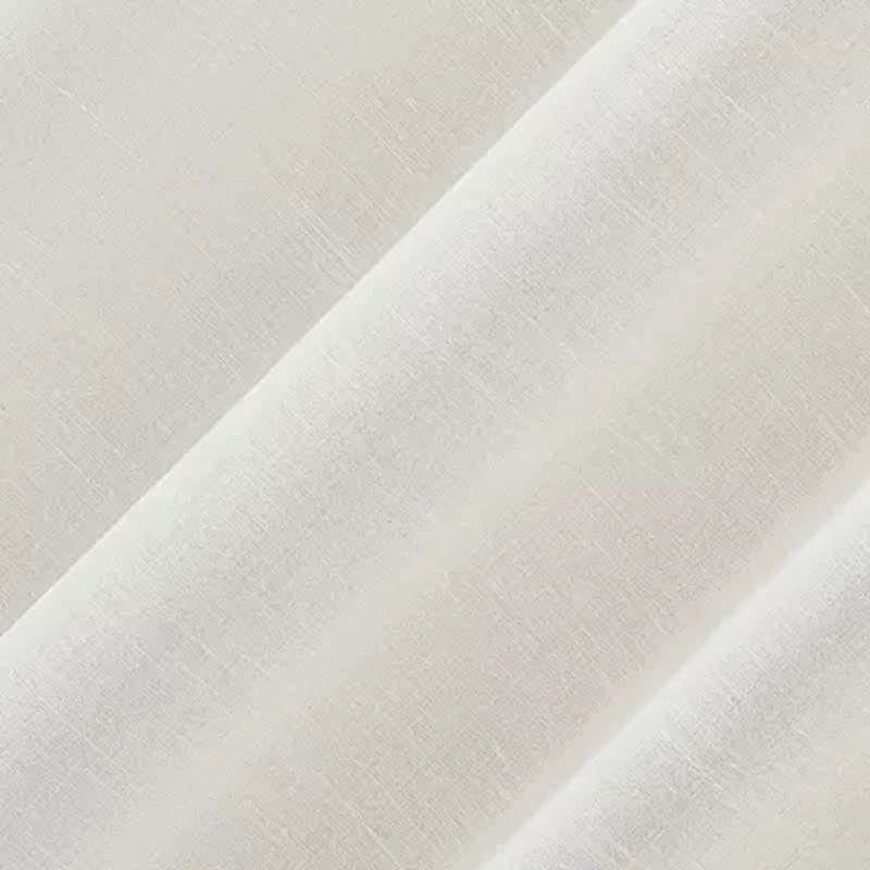 Archaeo Vail Grommet Top Sheer Single Curtain Panel