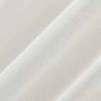 Archaeo Vail Grommet Top Sheer Single Curtain Panel