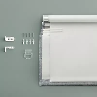 Sun Zero Somerton Energy Saving Cordless Blackout Roman Shade