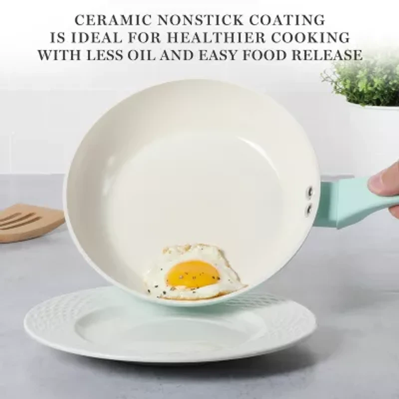 Martha Stewart Ceramic Non-Stick 19-pc. Cookware Set