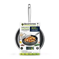 Granitestone Armor Max Hard Anodized Ultra Durable 4-qt. Saute Pan