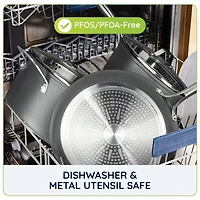 Granitestone Armor Max Hard Anodized Ultra Durable 4-qt. Saute Pan