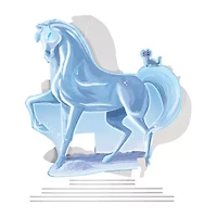 Little & Big Kid Girls Ice Nokk Adaptive Wheelchair Cover Frozen Costume