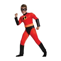 Little & Big Kid Boys Dash Classic Muscle The Incredibles Costume