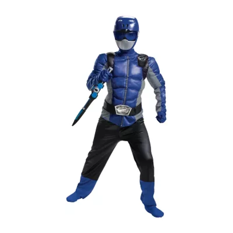 Little & Big Kid Boys Beast Morphers Muscle Power Rangers Costume