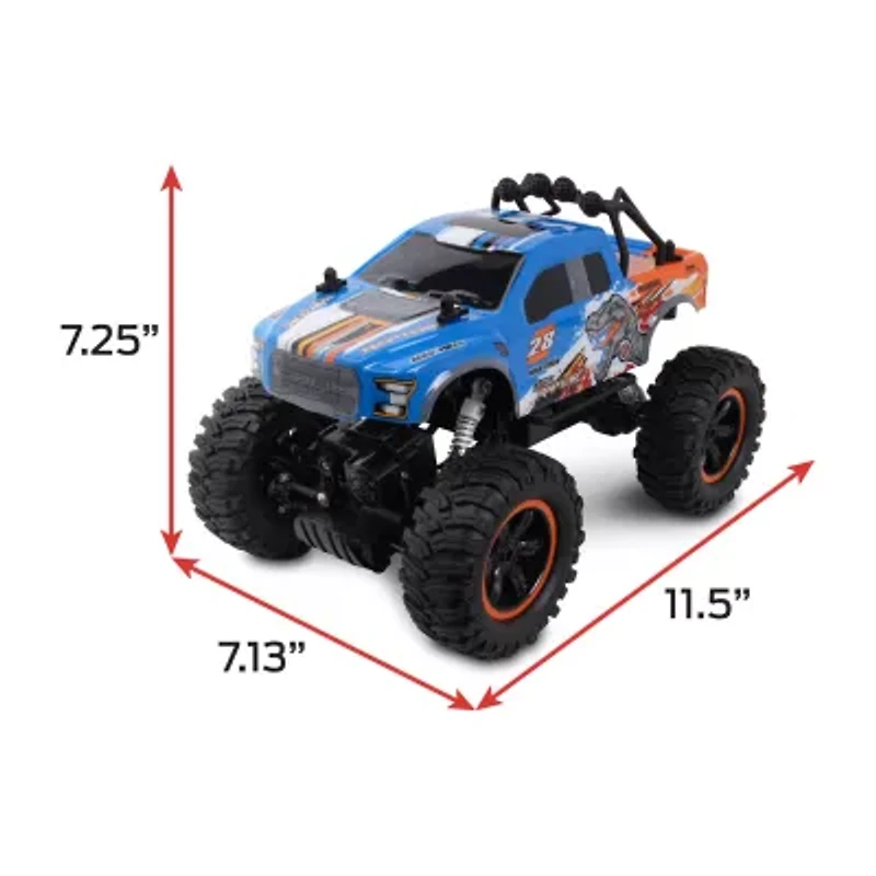 Mean Machines Rock Crawler Remote Controlled Ford Truck