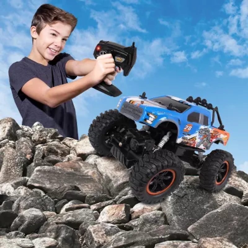 Mean Machines Rock Crawler Remote Controlled Ford Truck