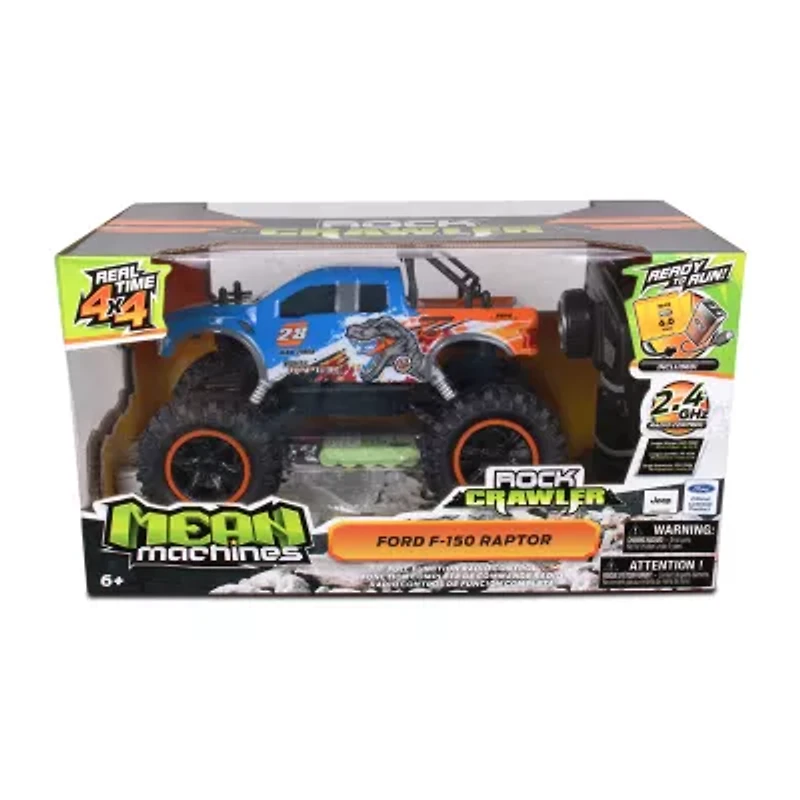 Mean Machines Rock Crawler Remote Controlled Ford Truck