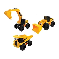 Mighty Tuff Crew Lights And Sounds 3-Pack Vehicles Set