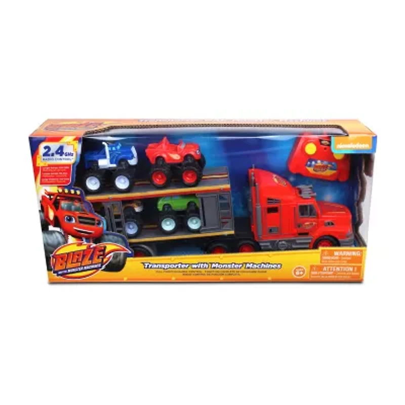 Nkok Blaze And The Monster Machines Rc - Transporter With Monster Machines Truck