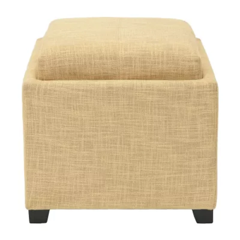 Harrison Tray Storage Ottoman
