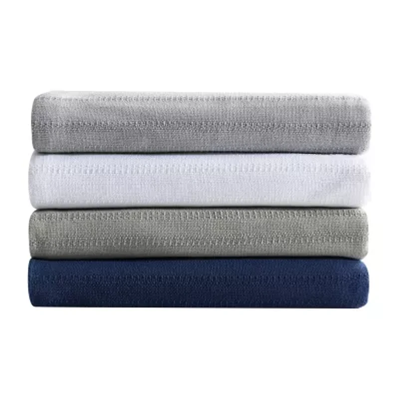 Eddie Bauer Veriegated Weave Cotton Blanket