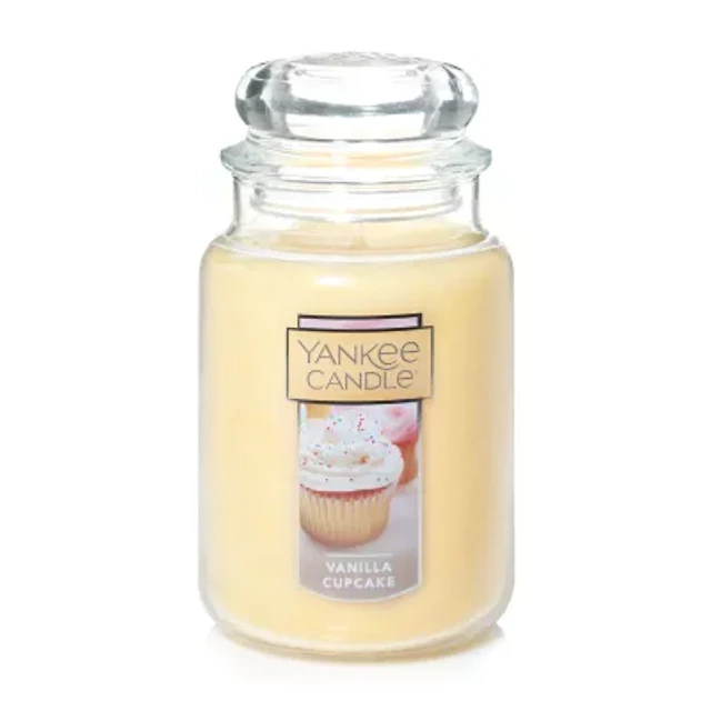 Yankee Candle Vanilla Cupcake Original Large Single Wick Scented Jar Candle