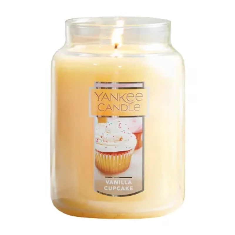 Yankee Candle Vanilla Cupcake Original Large Single Wick Scented Jar Candle