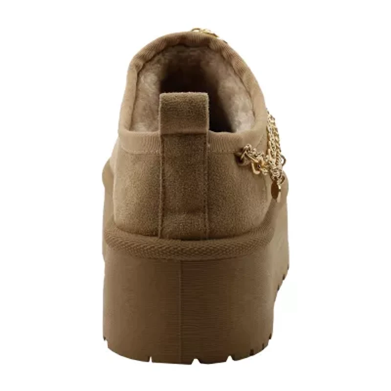 Olivia & Kate Samulet Womens Round Slip-On Shoe