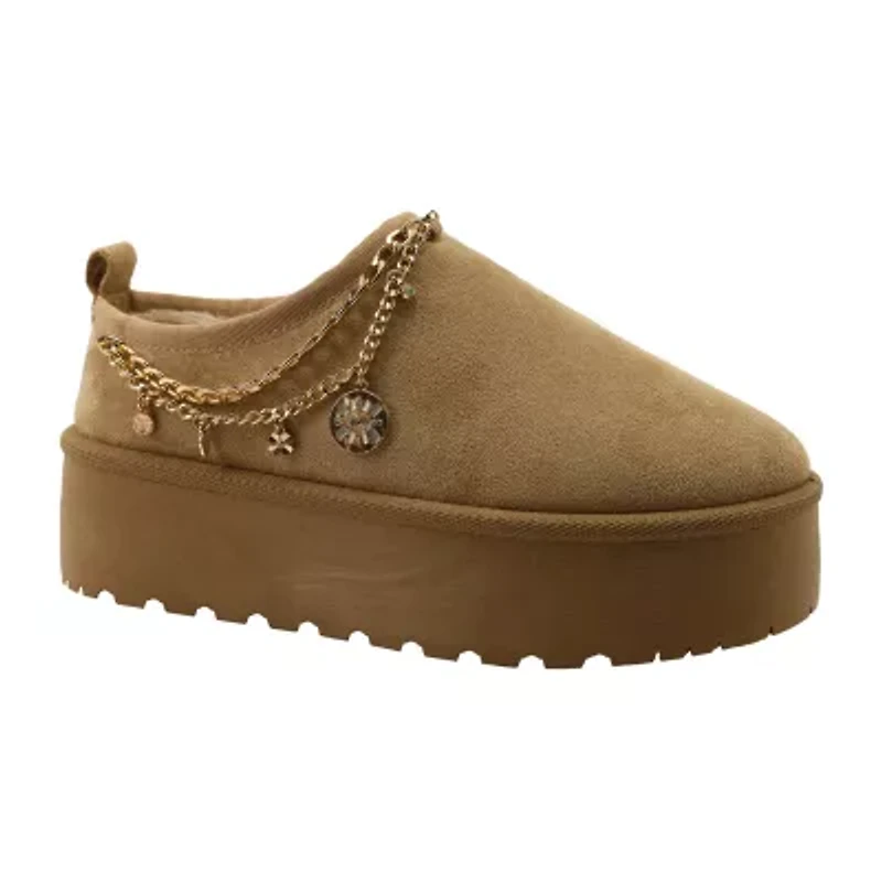 Olivia & Kate Samulet Womens Round Slip-On Shoe