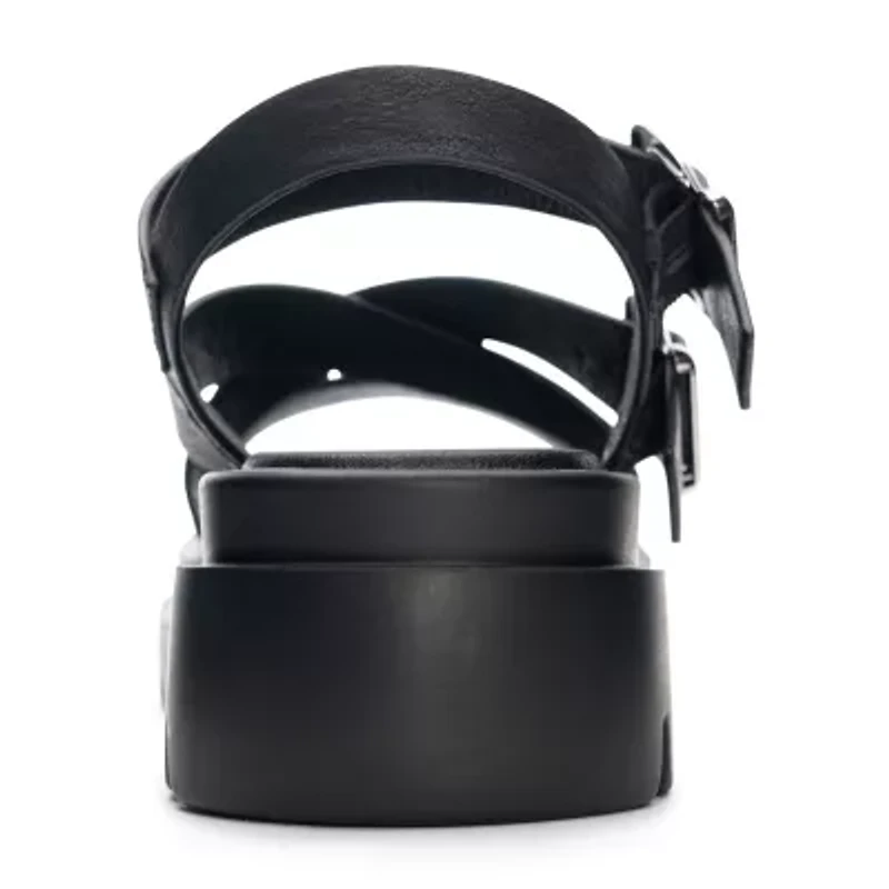 Dirty Laundry Khan Womens Footbed Sandals